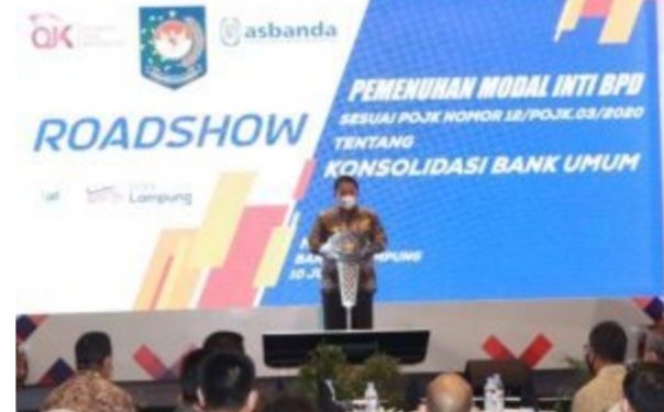 Gubernur Dorong Pemenuhan Modal Inti Minimum Bank Lampung Agar Sesuai Ketentuan OJK