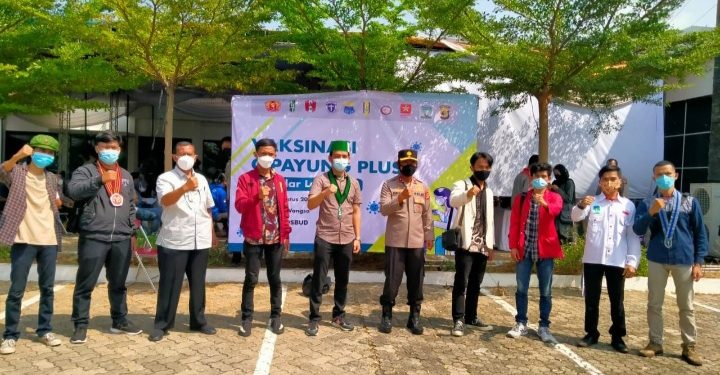 Sub Dit Sosbud Dit Intelkam Polda Lampung Bersama Cipayung Plus Gelar Vaksinasi Covid-19