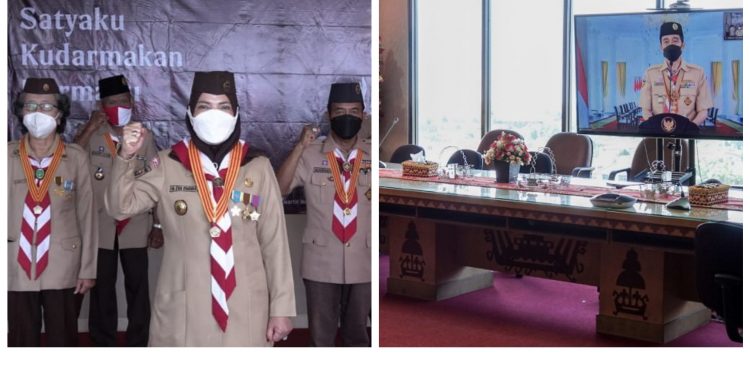 Walikota Eva Dwiana : Pramuka Harus Menjadi Bagian Garda Terdepan Dalam Penanganan Covid 19