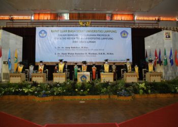 Unila siapkan 15 Orasi Ilmiah untuk Rekor Pengukuhan Guru Besar Terbanyak