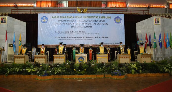 Unila siapkan 15 Orasi Ilmiah untuk Rekor Pengukuhan Guru Besar Terbanyak