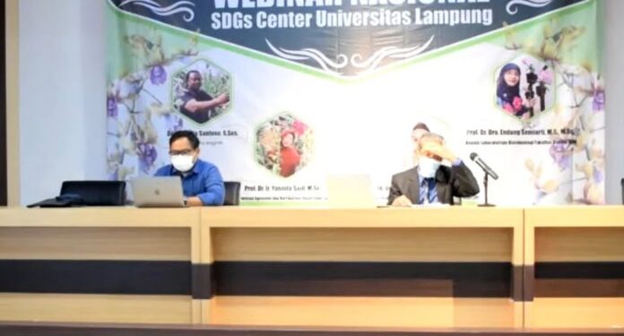 Webinar Konservasi Anggrek Unila Diikuti 549 Peserta  se-Indonesia
