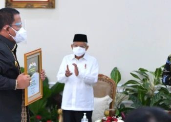 Gubernur Arinal Terima Penghargaan Peringkat Satu Peningkatan Produksi Padi Tertinggi Nasional