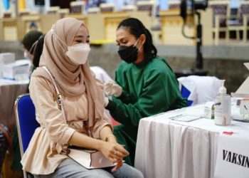 Unila Selenggarakan Vaksinasi Batch 7 Dosis Pertama