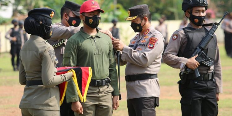 Kapolda Lampung Buka Pelatihan Kemampuan dan Performanc Bintara Remaja Polda