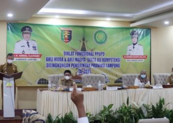 Sekdaprov Fahrizal dan Jajaran Kemendagri Beri Materi Diklat Pengawas dan Penyelenggaraan Urusan Pemerintah di Daerah
