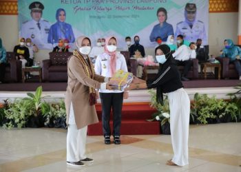 Riana Sari Arinal Galakkan Gerakan Keluarga Pelopor Perubahan dan Lakukan Pembinaan TP PKK