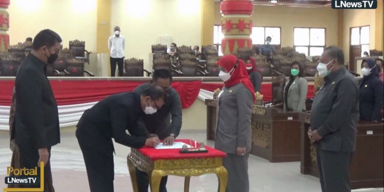 RPJMD Bandarlampung 2021-2026 Disahkan Menjadi Perda