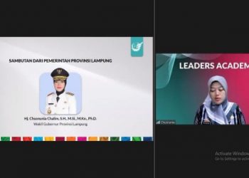 Wagub Chusnunia Minta Mahasiswa yang Tergabung di AIESEC Unila Peka terhadap Isu Isu Internasional