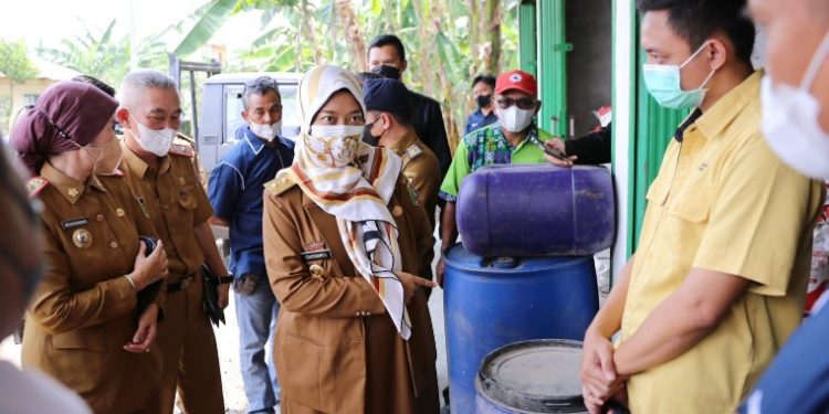 Wagub Chusnunia Chalim Lakukan Monitoring Ketersediaan Pupuk dan Pestisida di Lampung Tengah