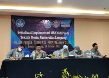 Sosialisasi Implementasi MBKM Prodi Teknik Mesin Unila