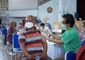 Unila Gelar Vaksinasi Batch 6 Dosis Kedua