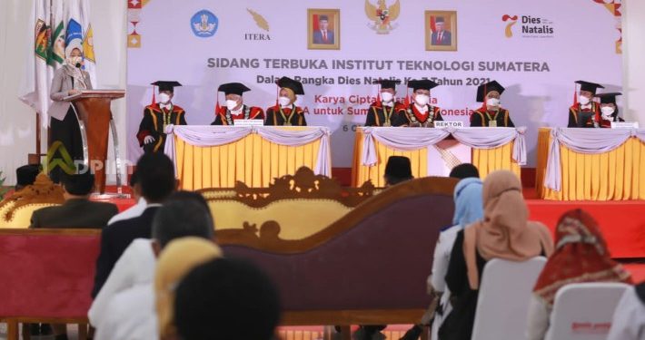 Dies Natalis ITERA, Wagub Chusnunia Berharap ITERA Jadi Universitas Berkelas Dunia