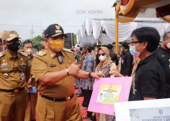 Bangkitkan Ekonomi Kerakyatan, Gubernur Arinal Launching Bazar Rebo 