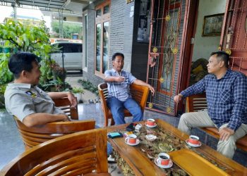 Calon Ketua PWI Lampung Nizwar Kunjungi Senior Minta Nasehat