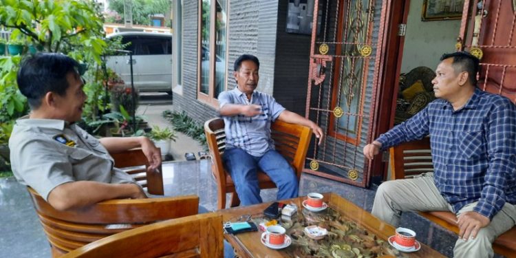 Calon Ketua PWI Lampung Nizwar Kunjungi Senior Minta Nasehat