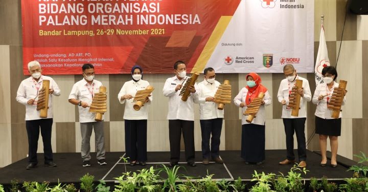 Gubernur Arinal Buka Rakernis Bidang Organisasi PMI Tahun 2021