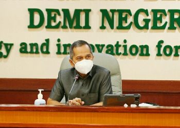 Rektor Usulkan Berkas PTNBH Unila ke Kementrian Akhir Desember 2021