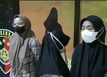 Tersangka NV, Pelaku Penganiaya Anak Pacar Diringkus Polisi