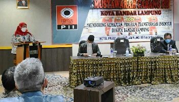Walikota Eva Dwiana Berharap PII Sumbang Inovasi Untuk Kemajuan Bandar Lampung