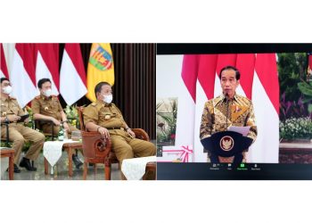 Gubernur Arinal Ikuti Acara Penyerahan DIPA dan TKDD Tahun 2022 secara Virtual oleh Presiden Joko Widodo