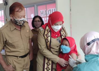 Bandar Lampung Gelar Vaksinasi Anak di SD di 20 Kecamatan