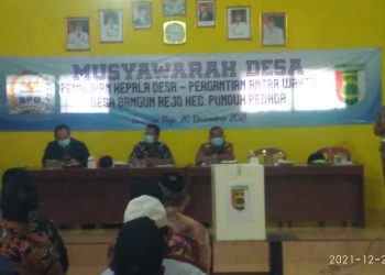 PAW Kepala Desa Bangun Rejo Di Menangkan Oleh Herliyanto