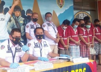 Tekab 308 Polda Lampung Ciduk Komplotan Pelaku Curas Bermodus Sewa Truk
