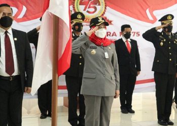 Hari Bhayangkara Ke-75, Walikota Eva Dwiana Berharap Polisi Selalu Memberikan Yang Terbaik