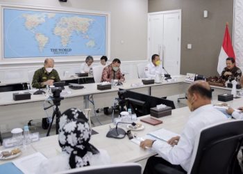 Gubernur Arinal Paparkan Potensi Kelautan dan Perikanan Lampung dihadapan Menteri KKP