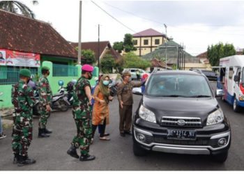 Satgas Covid-19 Bandar Lampung Gelar Vaksinasi On The Road