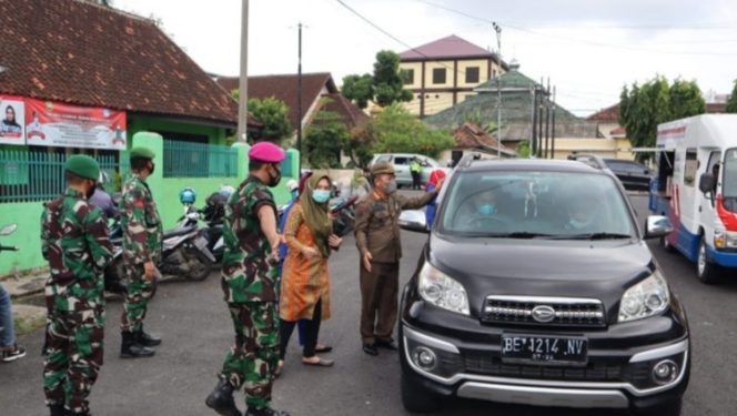 Satgas Covid-19 Bandar Lampung Gelar Vaksinasi On The Road