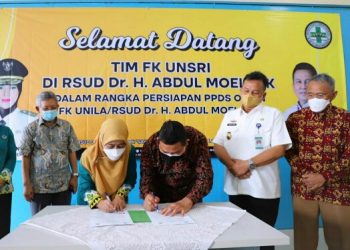 FK Unsri Jadi Pembina Pendirian PPDS Obgyn FK Unila