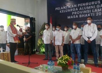 Lantik Pengurus Kagama Lampung, Ganjar : Bantu Masyarakat Pasca Pandemi