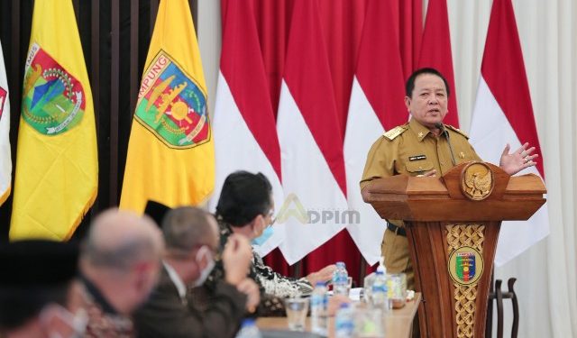 Gubernur Arinal Terima Kunjungan Kerja Komite IV DPD RI dalam Rangka Pembahasan Lembaga Keuangan Mikro