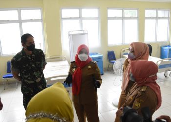Antisipasi Lonjakan Omicron, Walikota dan Dandim Tinjau Kesiapan Rumah Sakit di Bandar Lampung