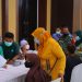 Wakapolda Lampung Tinjau Vaksinasi Serentak di Kota Metro