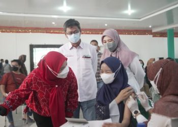 Unila Targetkan 1.000 Warga Kampus Terima Vaksinasi Booster 