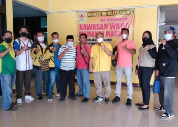 Perwakilan Pelatih dan Atlet Datangi KONI Lampung Pertanyakan Bonus