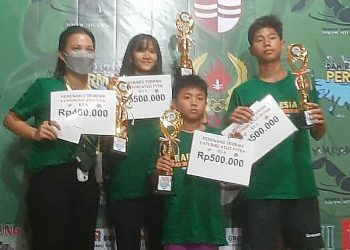 Raih 114 Medali, Rafflesia Swimming Club Juara Umum Damraman Championship 2022