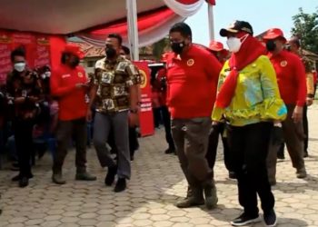 Pemkot Bandar Lampung dan BIN Gelar Vaksinasi Massal Lansia dan Anak