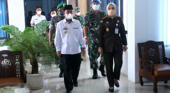 Bupati Lampung Utara Resmikan Gedung Tilang PTSP Kejari Lampura