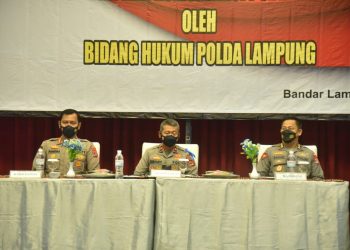 Polda Lampung Sosialisasi UU No 14 Tahun 2008 Tentang Keterbukaan Informasi