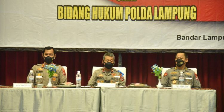 Polda Lampung Sosialisasi UU No 14 Tahun 2008 Tentang Keterbukaan Informasi