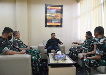 Ketua DPRD Lampung Terima Kunjungan Silaturahmi Danrem 043/ Garuda Hitam