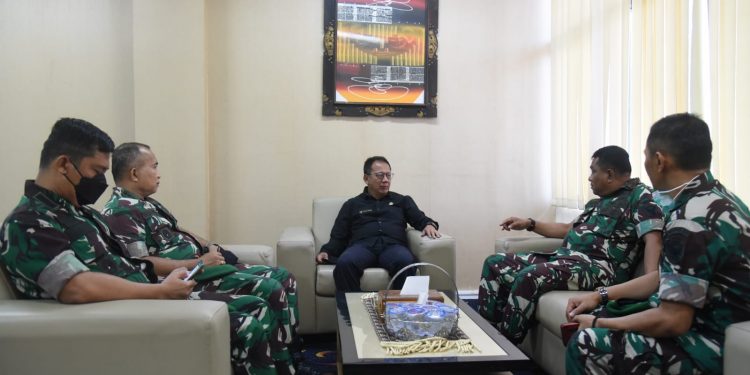 Ketua DPRD Lampung Terima Kunjungan Silaturahmi Danrem 043/ Garuda Hitam