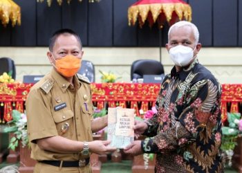 Gubernur Arinal Apresiasi Launching Buku Katalog Naskah Lampung dan Kamus Digital Bahasa Lampung