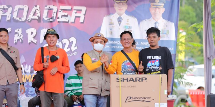 Sukses, Gelaran Mabar Offroader Se-Nusantara Jelajah Sai Bumi Ruwa Jurai 2022 Resmi Ditutup