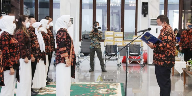 Gubernur Arinal Kukuhkan Riana sebagai Ketua Umum Persatuan Komunitas Disabilitas Provinsi Lampung