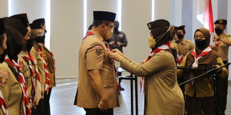 Chusnunia Chalim Lantik Pengurus Majelis Pembimbing dan Pimpinan Saka Kencana Masa Bakti 2020 – 2025